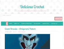 Tablet Screenshot of deliciouscrochet.com